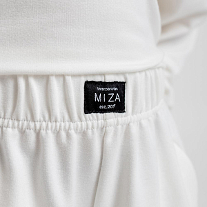 Костюм с брюками MIZA, молочный